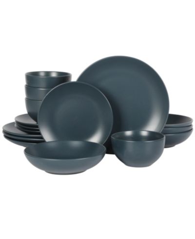 Gibson Home Queenslane 16 Pc. Dinnerware Set, Service for 4