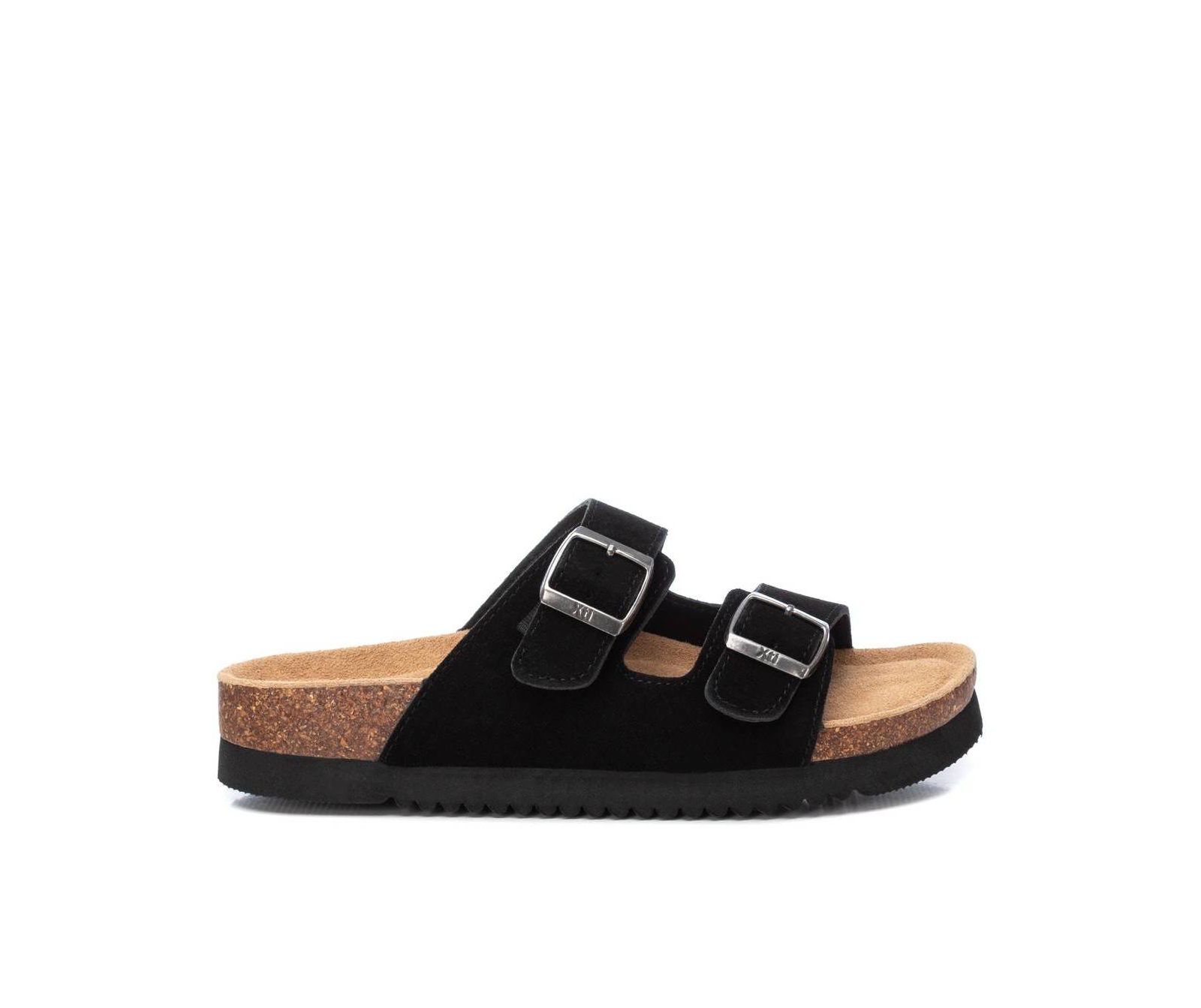 XTI Women's Footbed double buckle Sandals