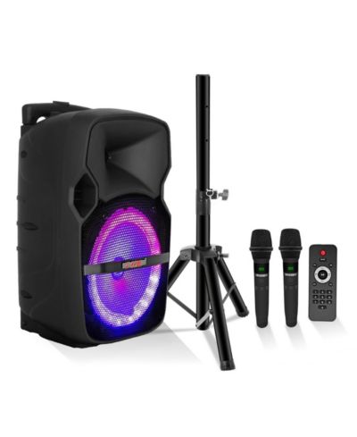 5 Core Bluetooth Speaker 400W Мощная беспроводная акустическая система с 2 микрофонами