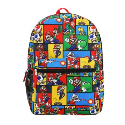 Super Mario Brothers Рюкзак All-Over Print 16"