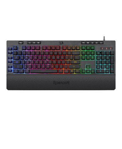 Redragon Shiva K512RGB проводная мембранная игровая клавиатура с RGB подсветкой