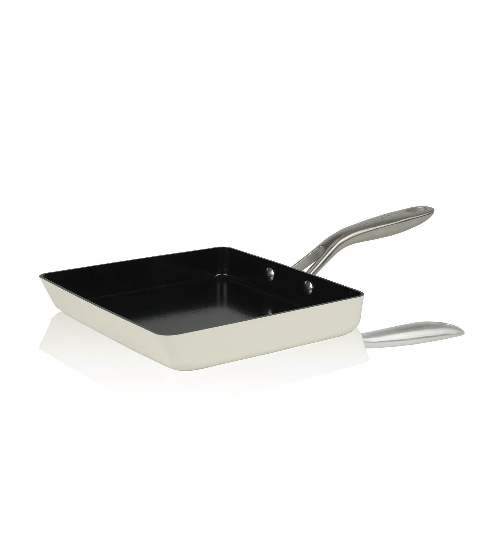 TECHEF Ceramic 8" Tamagoyaki Pan - Nonstick Japanese Omelette Pan, Induction & Oven Safe