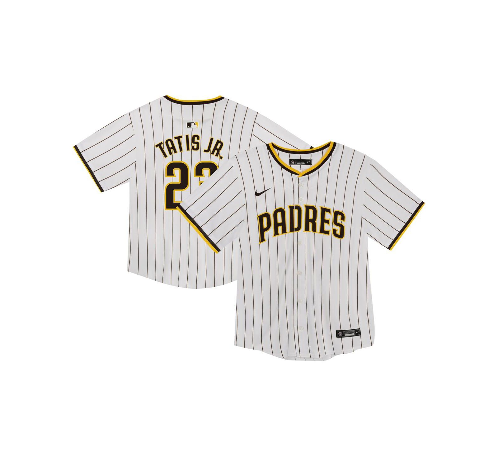 Детская игровая джерси Nike Fernando Tatis Jr. San Diego Padres, белая