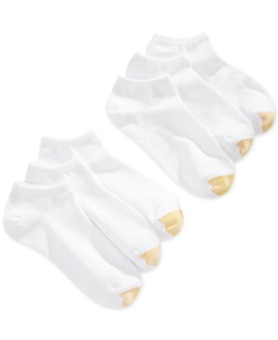 Женские носки Gold Toe Casual Jersey Liner, 6 шт.