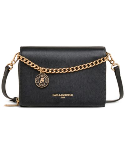 Сумка через плечо KARL LAGERFELD PARIS Lourdes Crossbody with Chain Strap