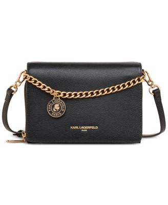Сумка через плечо KARL LAGERFELD PARIS Lourdes Crossbody with Chain Strap