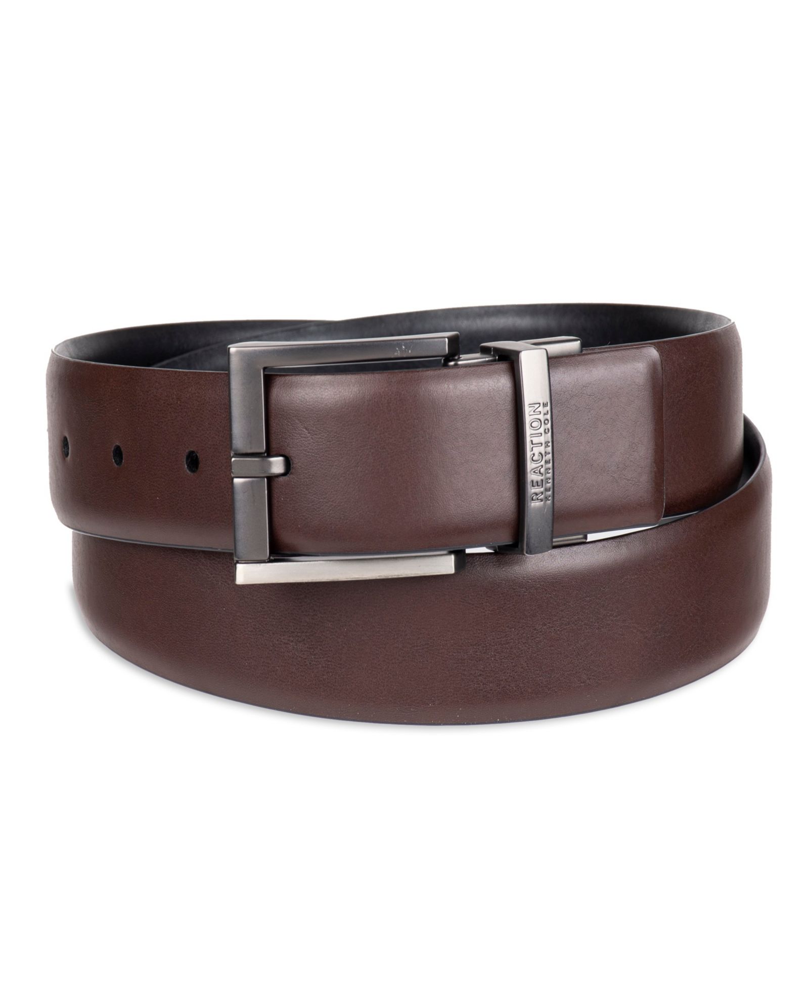 Мужской ремень Kenneth Cole Reaction 2-In-1 Reversible Stretch Dress Belt