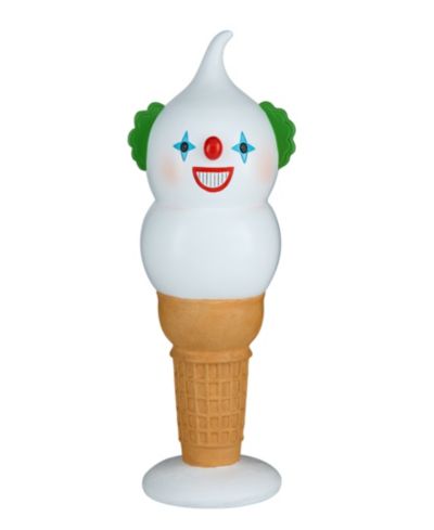 National Tree Company Елочное украшение I-Scream Cone Creepy Clown, 14 Inches