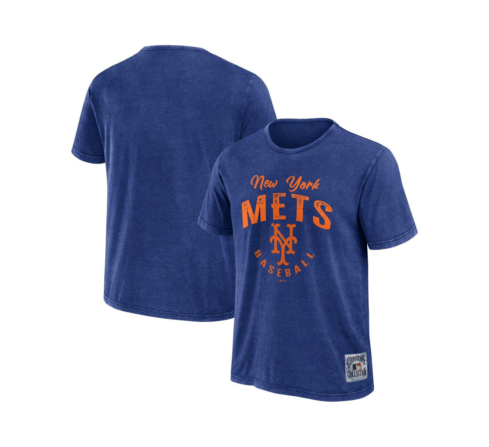 Мужская футболка Fanatics Royal Boston Red Sox Cooperstown Collection Washed