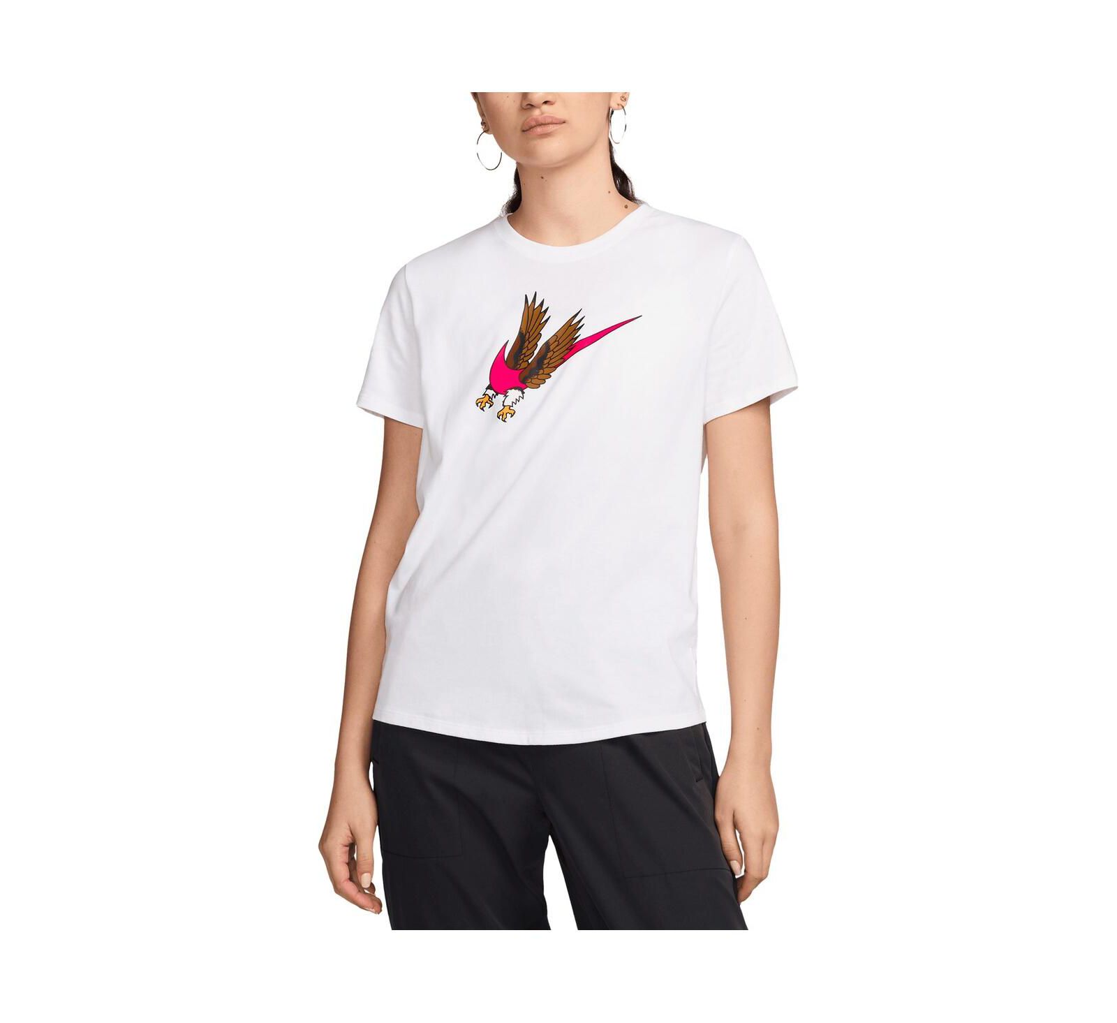 Nike Women's White Team USA Essentials Eagle T-Shirt
