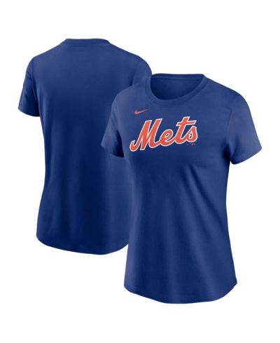 Nike женская футболка New York Mets Wordmark, Royal