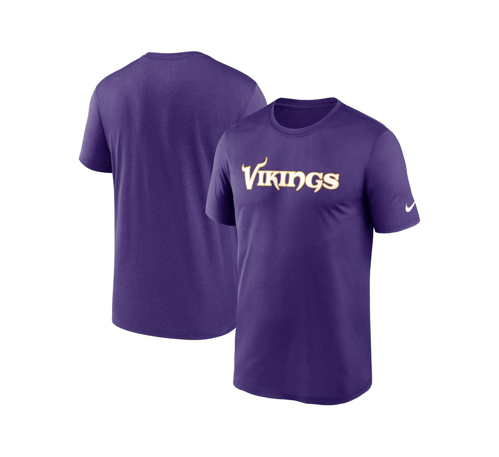 Nike Мужская футболка Minnesota Vikings Primetime Legend Wordmark Performance Purple