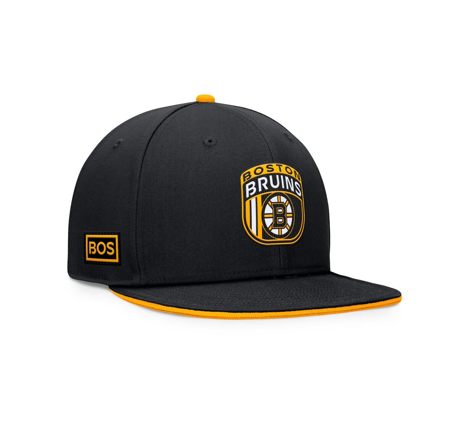 Fanatics Мужская кепка snapback Boston Bruins 2024 NHL Draft, черная