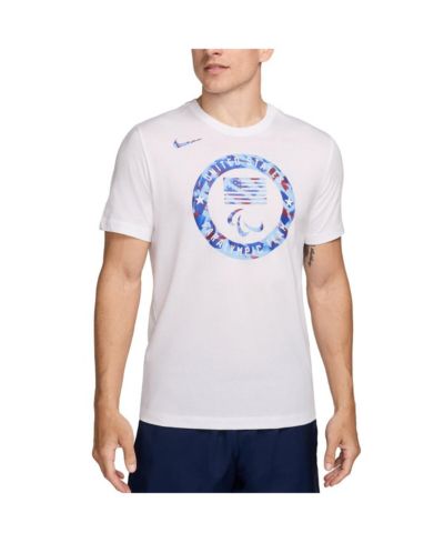 Мужская футболка Nike White U.S. Paralympics Puck Club