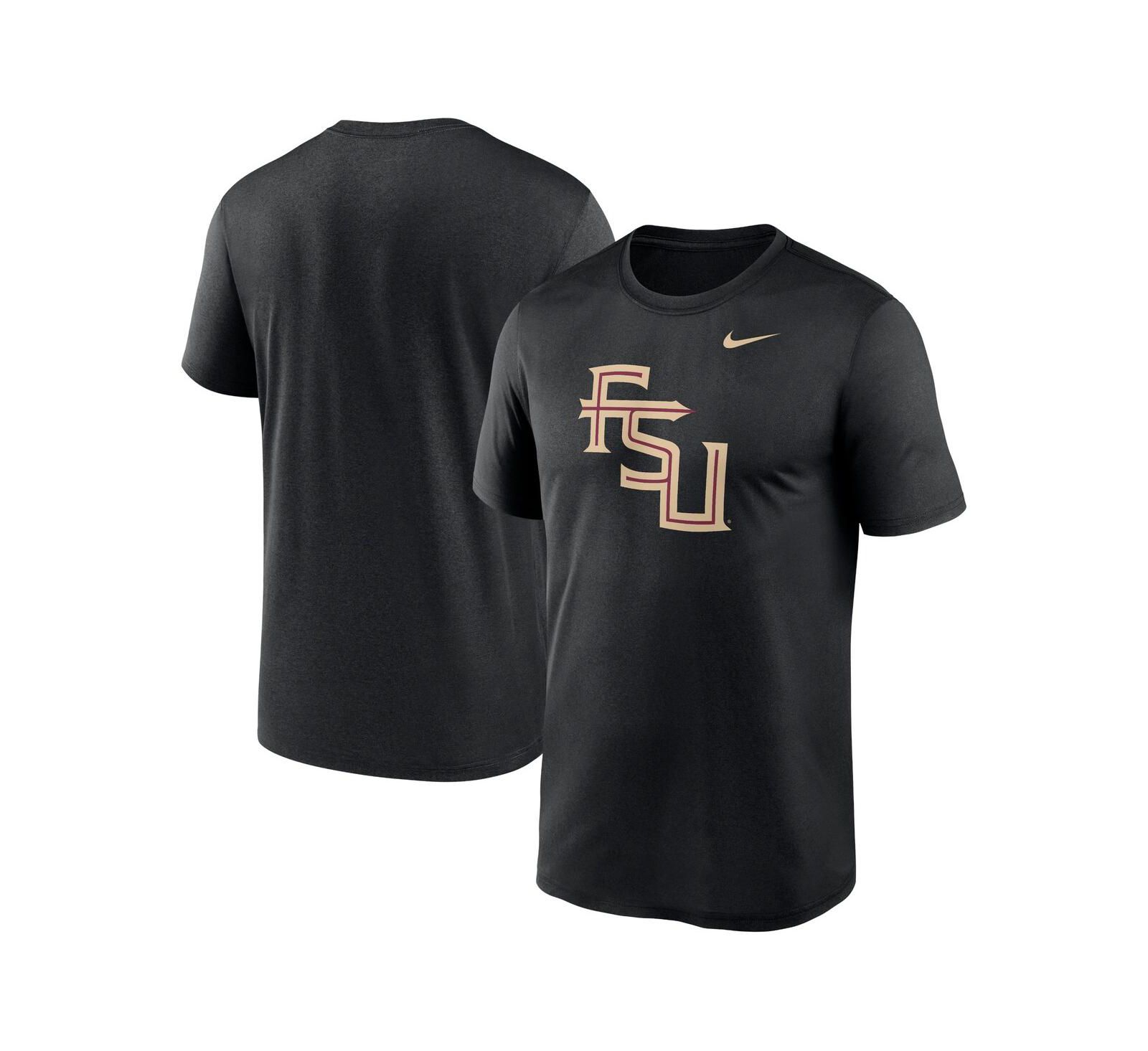 Nike Мужская футболка Black Florida State Seminoles Primetime Legend Alternate Logo