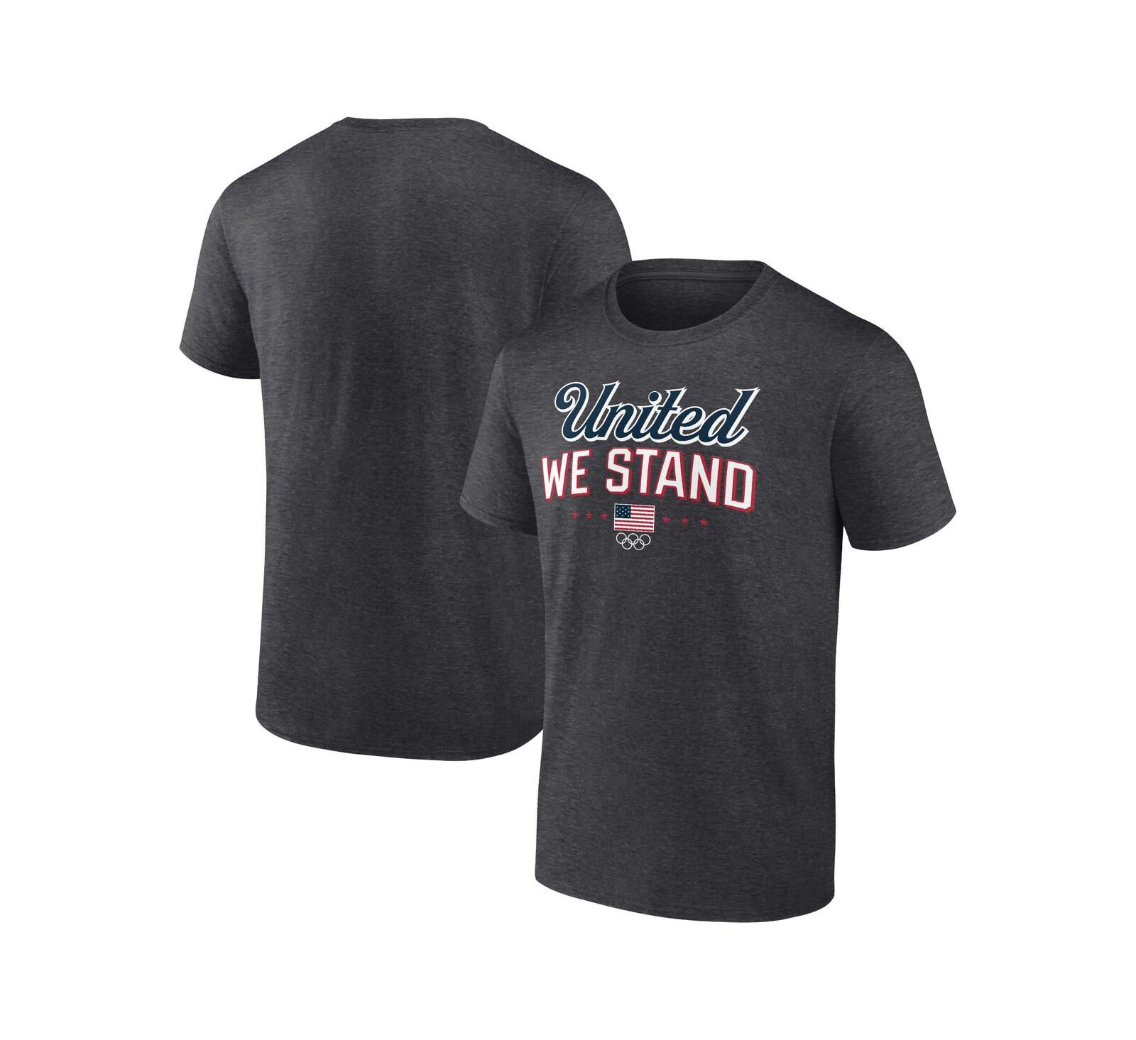 Fanatics Men's Heather Charcoal Team USA Victory T-Shirt