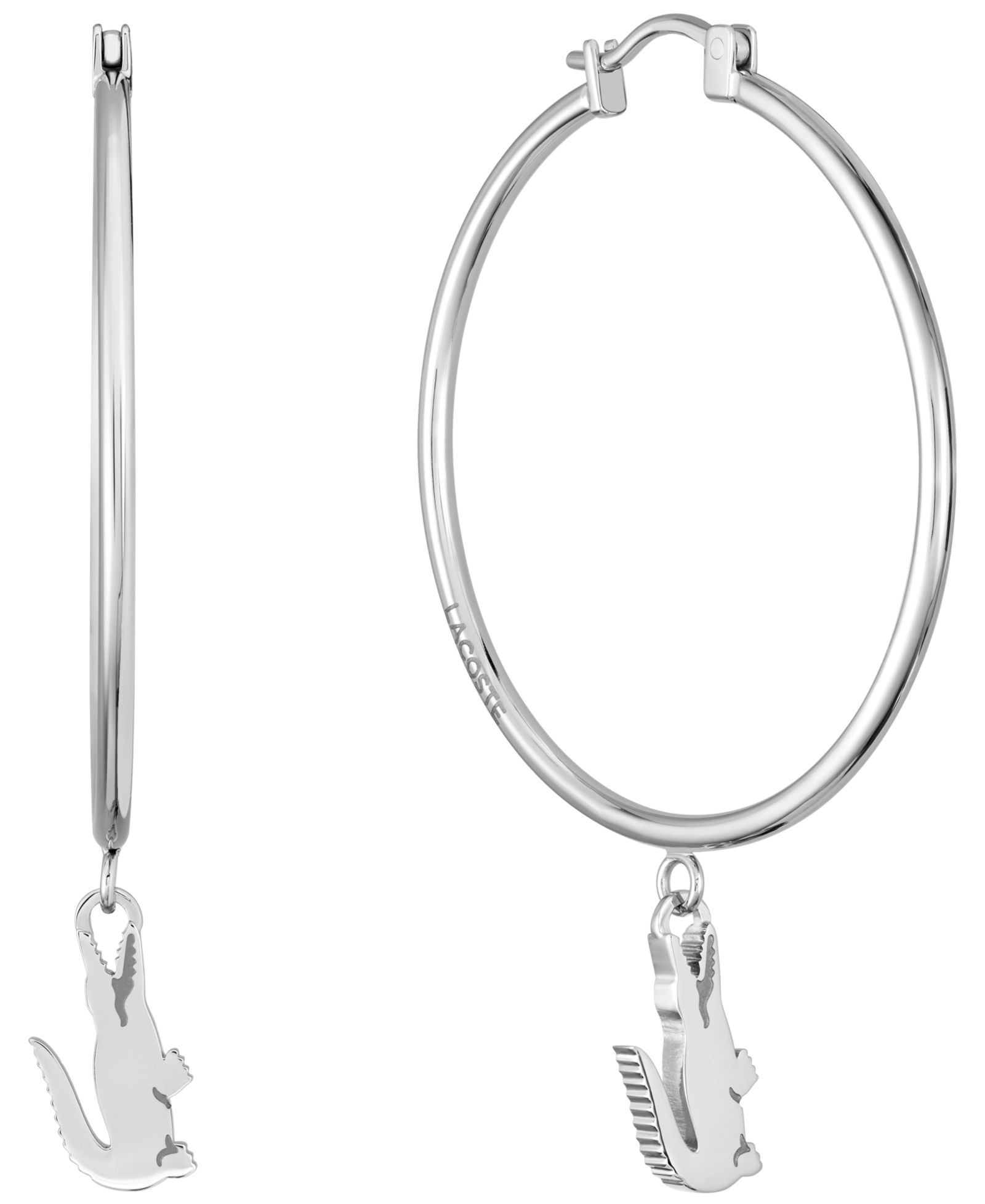 Lacoste Women's Crocodile IP Plated Bracelet