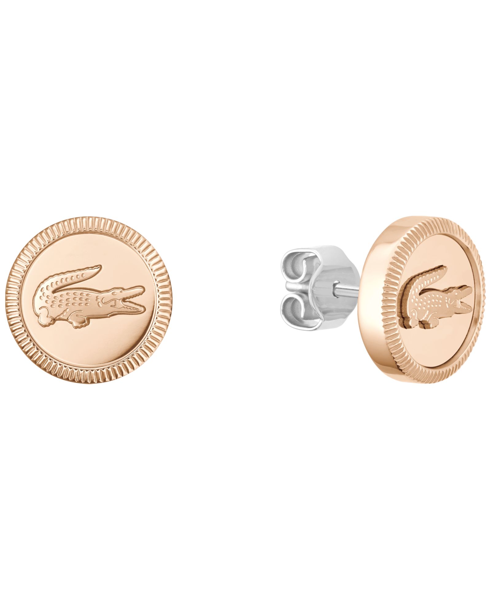 Женские серьги Lacoste Women's Memento Carnation Gold IP Plated