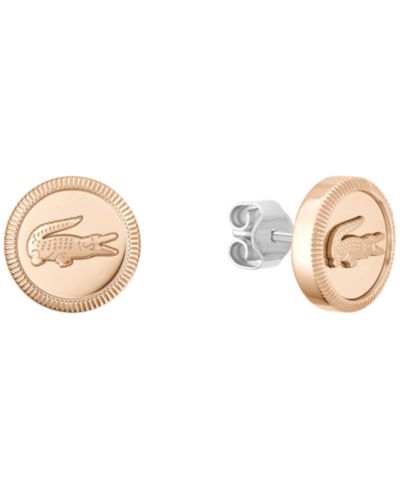 Женские серьги Lacoste Women's Memento Carnation Gold IP Plated