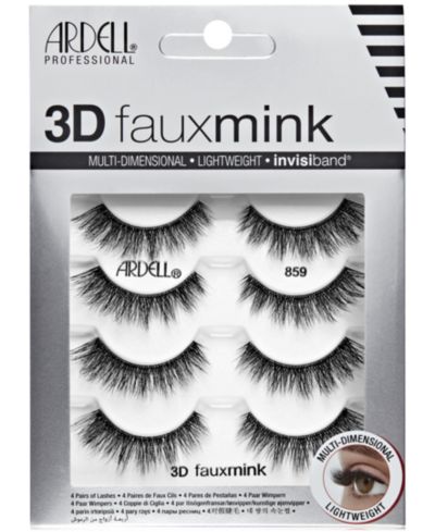 Ресницы Ardell 3D Faux Mink #859, 4-Pk.