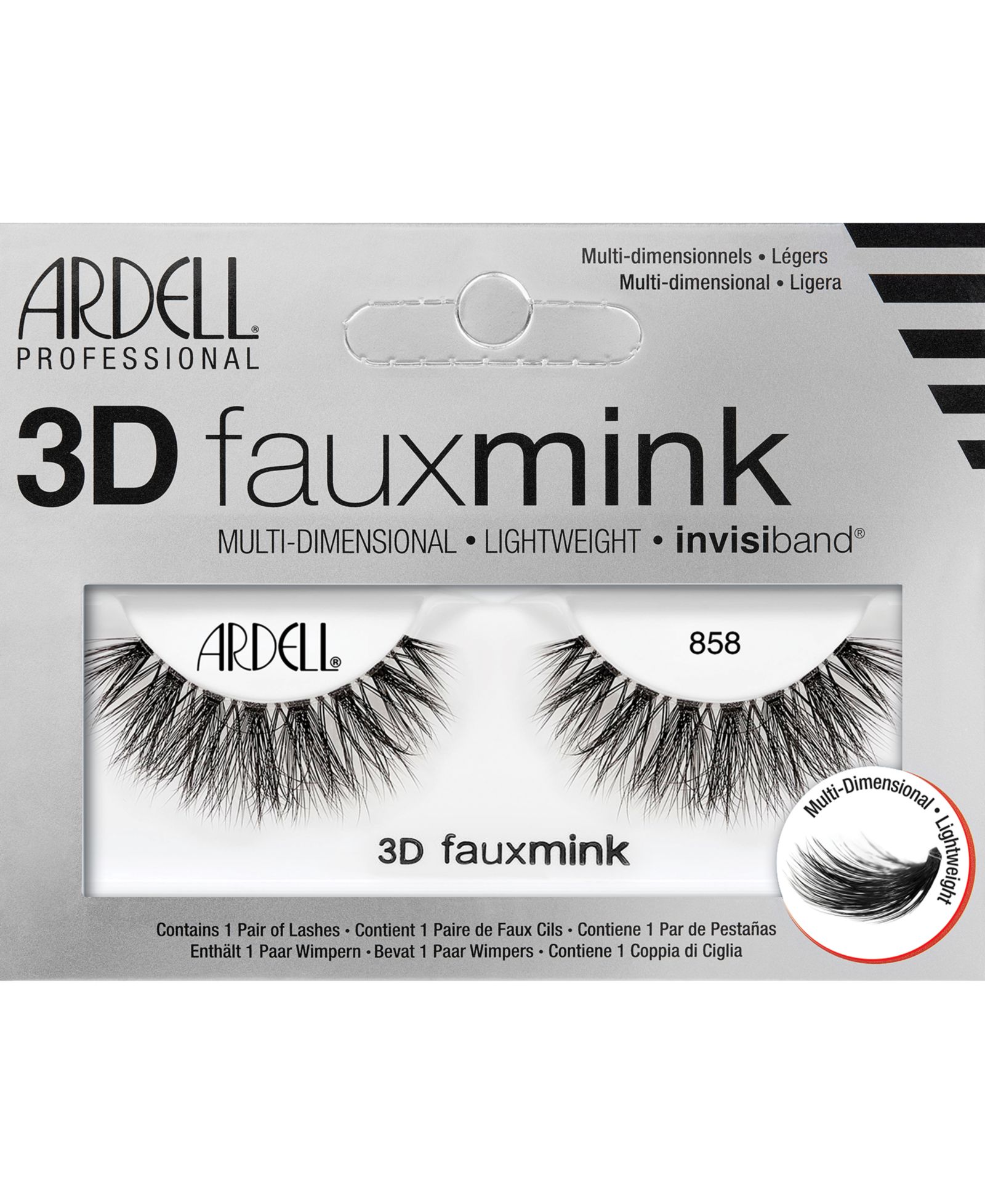 Ресницы Ardell 3D Faux Mink #858