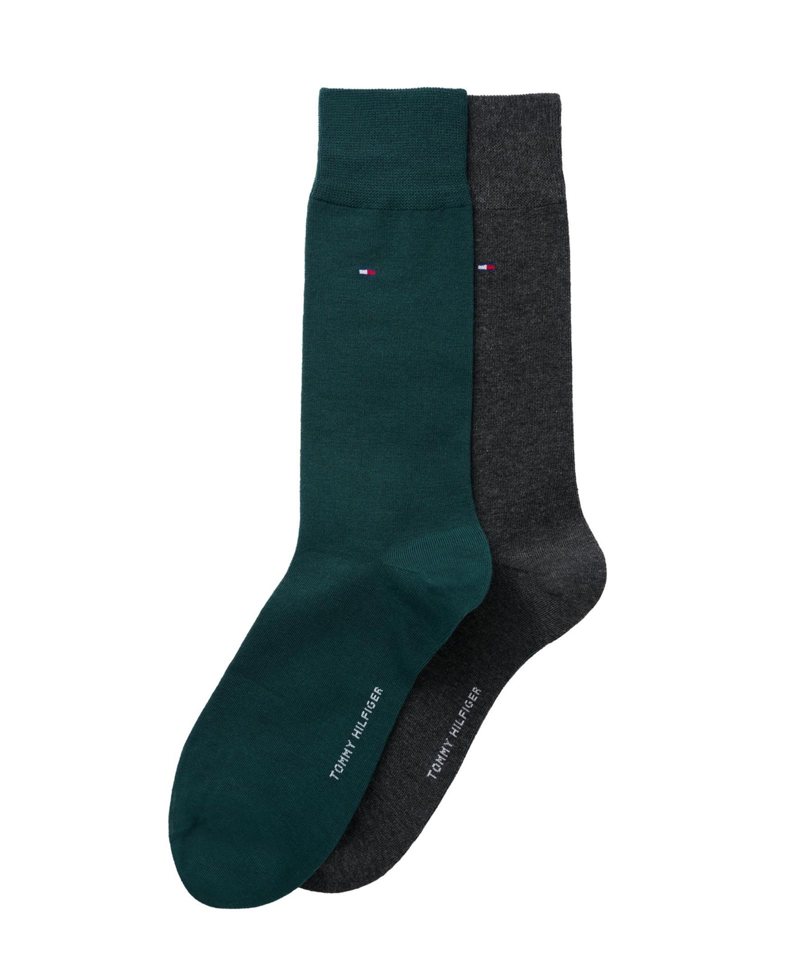 Tommy Hilfiger Men's Solid Dress Socks, 2-Pack