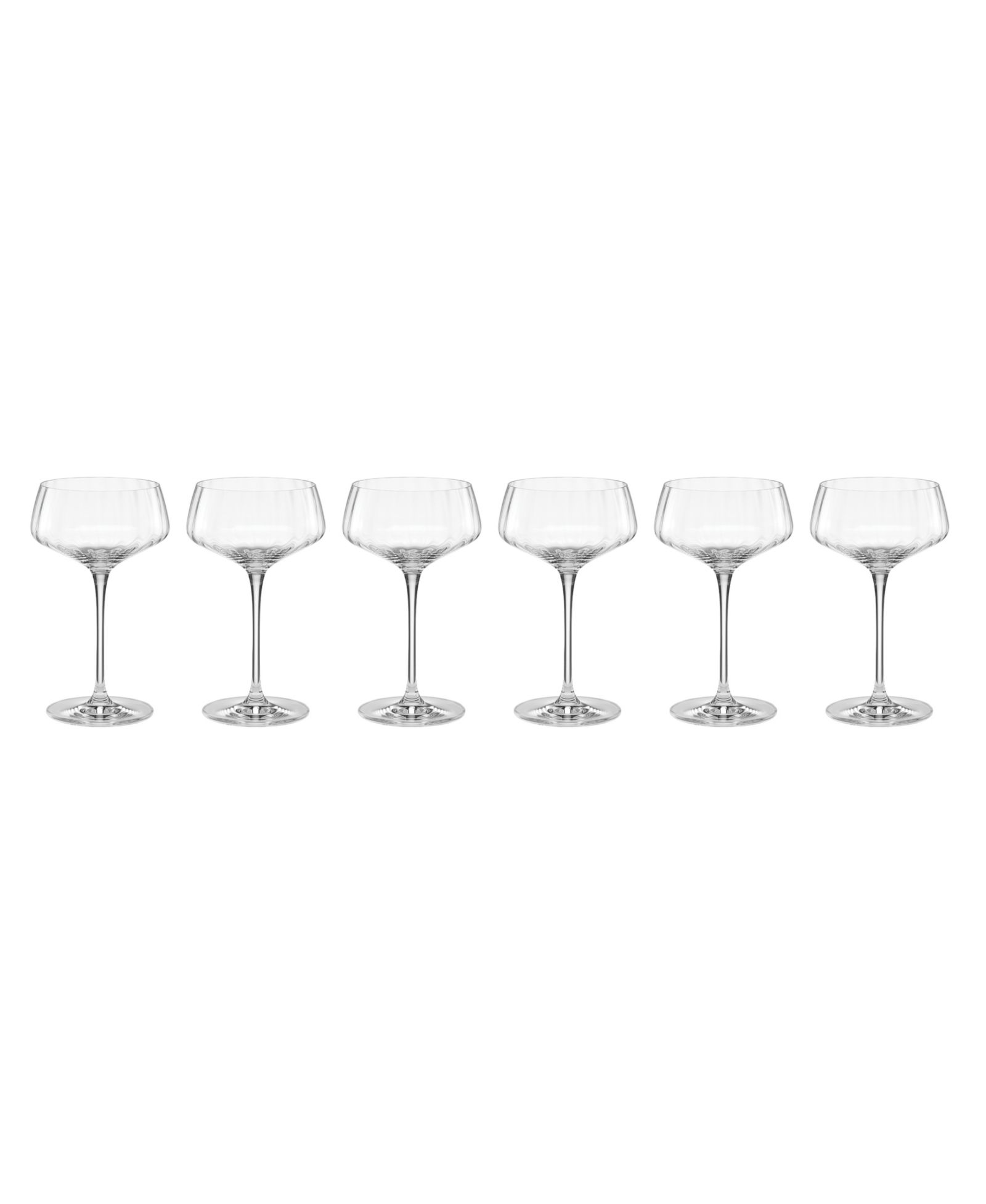 Набор бокалов Lenox Tuscany Classics Angled Optic Coupes, 6 шт.