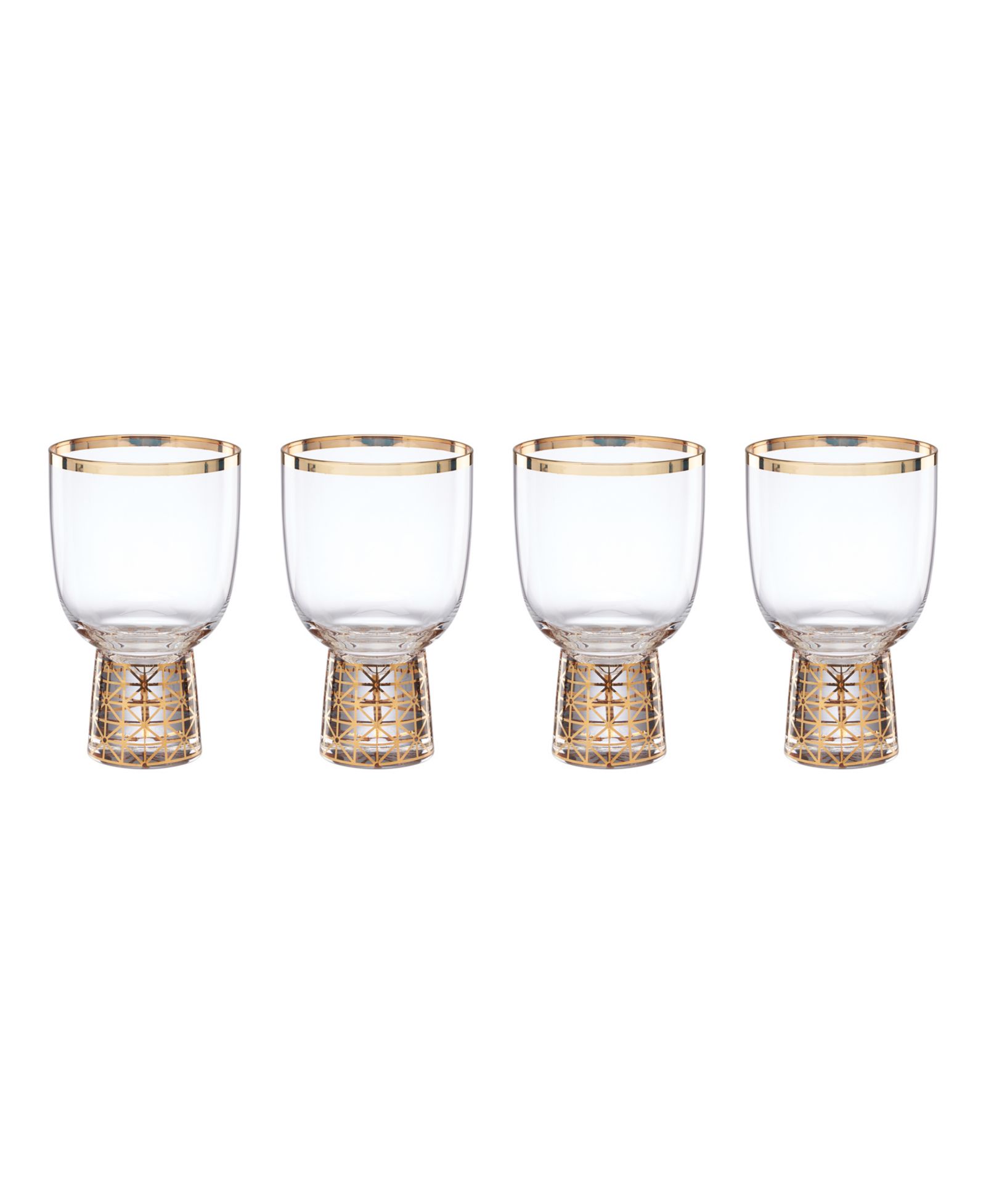 Lenox Tuscany Classics Gold Frost Wine Glasses, Set Of 4