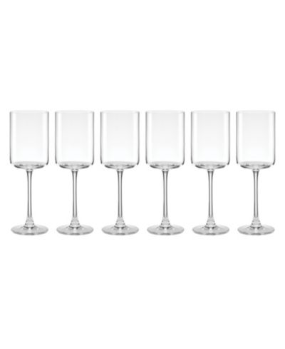 Lenox Tuscany Classics Straight White Wine Glasses, Set Of 6