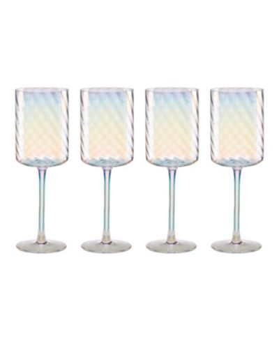 Lenox Tuscany Classics Iridescent White Wine Glass, Set Of 4