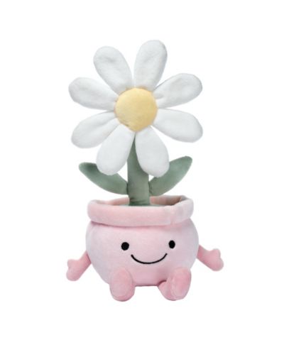 Lambs & Ivy Daisy Dreams 11" Poseable-Velour Plush