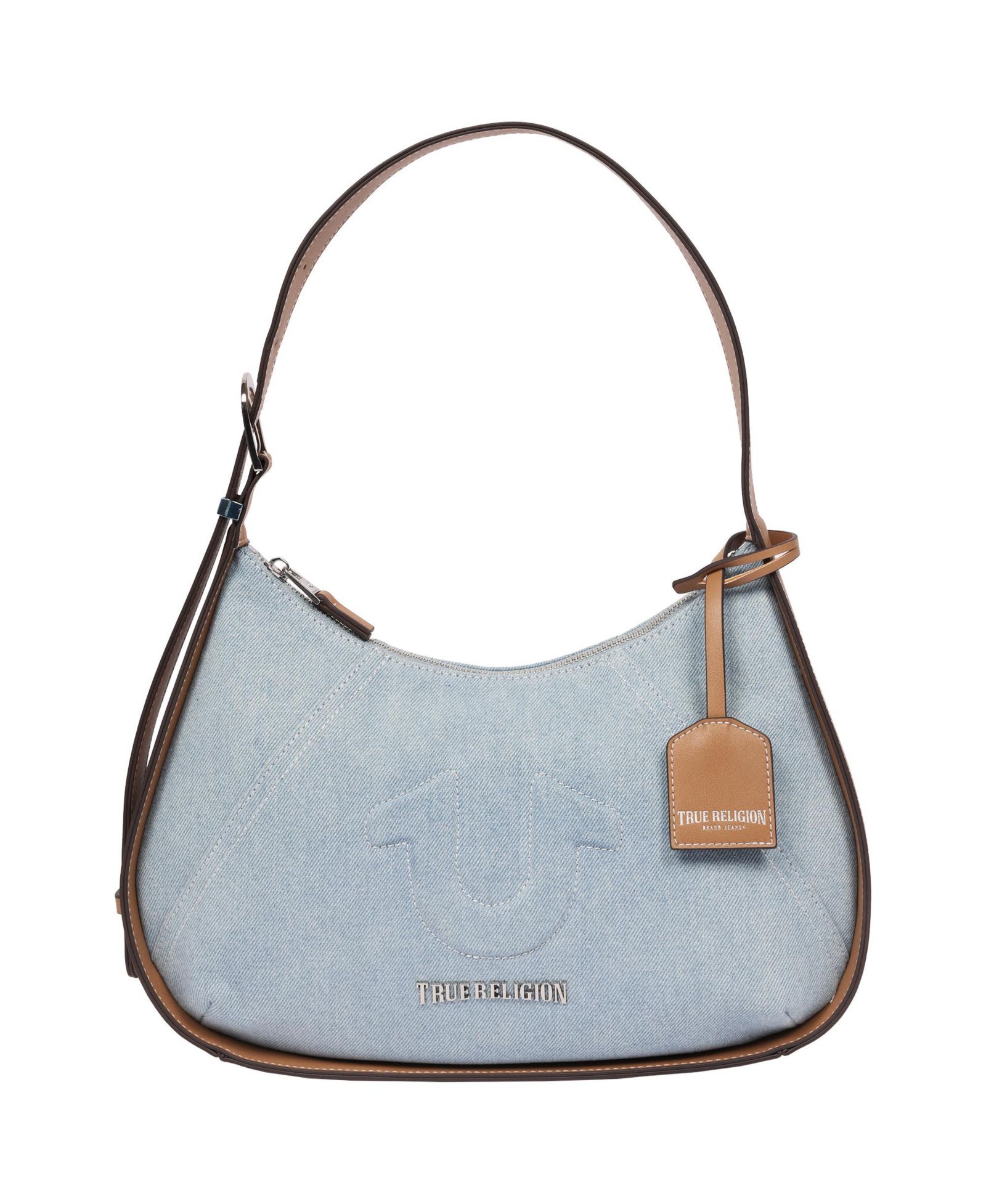 Сумка хобо True Religion Denim Raised Horseshoe