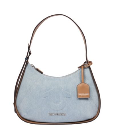 Сумка хобо True Religion Denim Raised Horseshoe