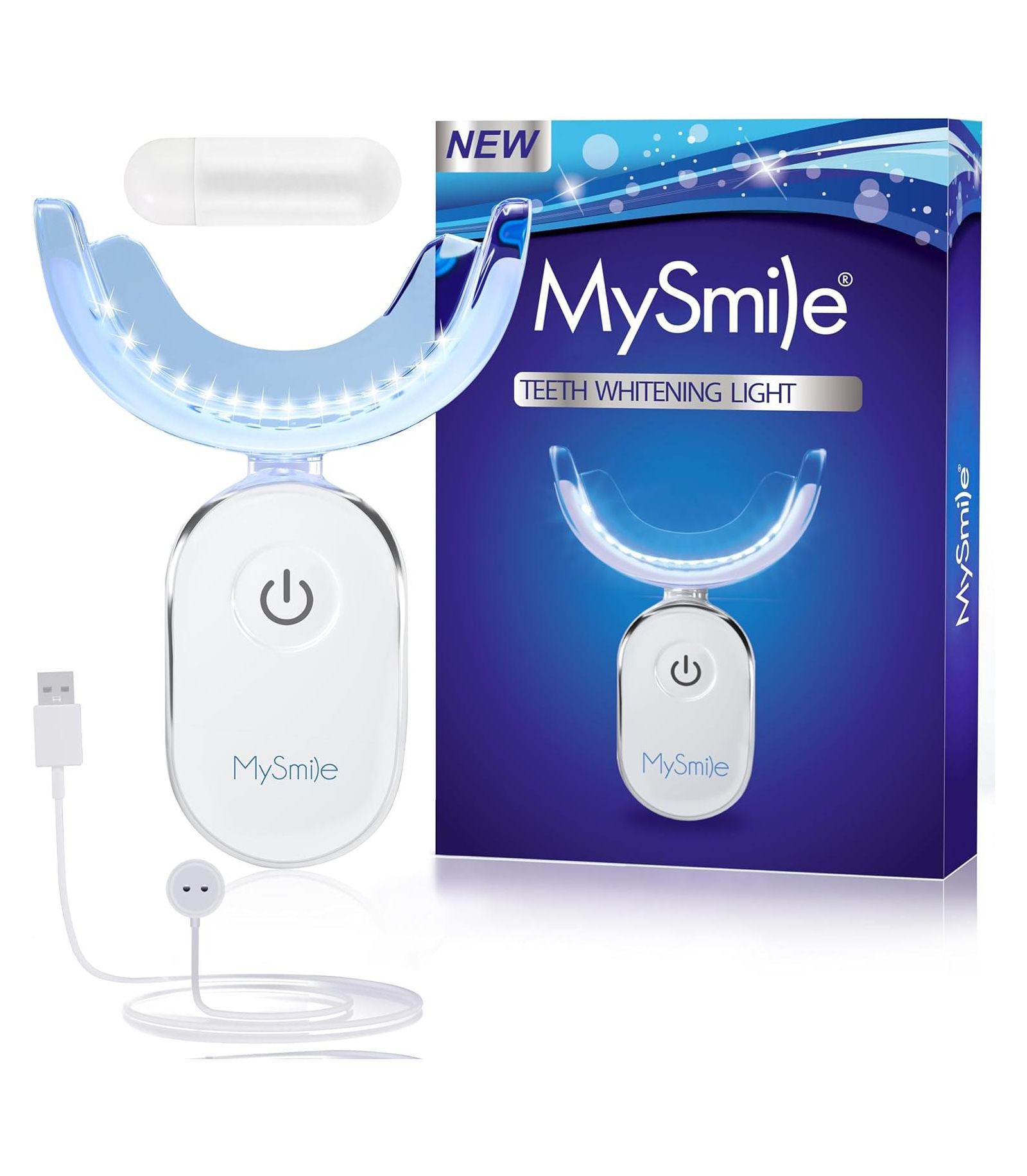MySmile 28 LED Teeth Whitening Accelerator Light, Perfectly for Teeth Whitening (Only 1Pcs LED Light)
