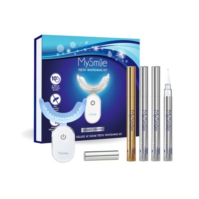 MySmile 35% CP Teeth Whitening Kit Enhanced Teeth Whitener Flagship Version, 4 Pcs Teeth Whitening Pen Gel, 24 Total Treatments