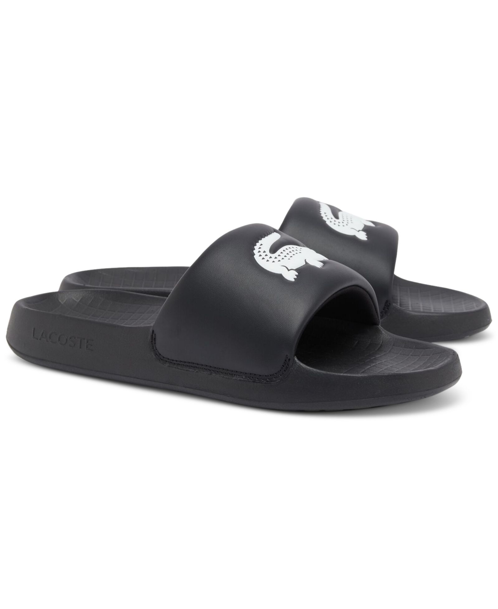 Lacoste Men's Logo Serve Slides 1.0