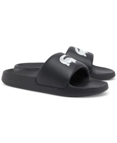 Lacoste Men's Logo Serve Slides 1.0