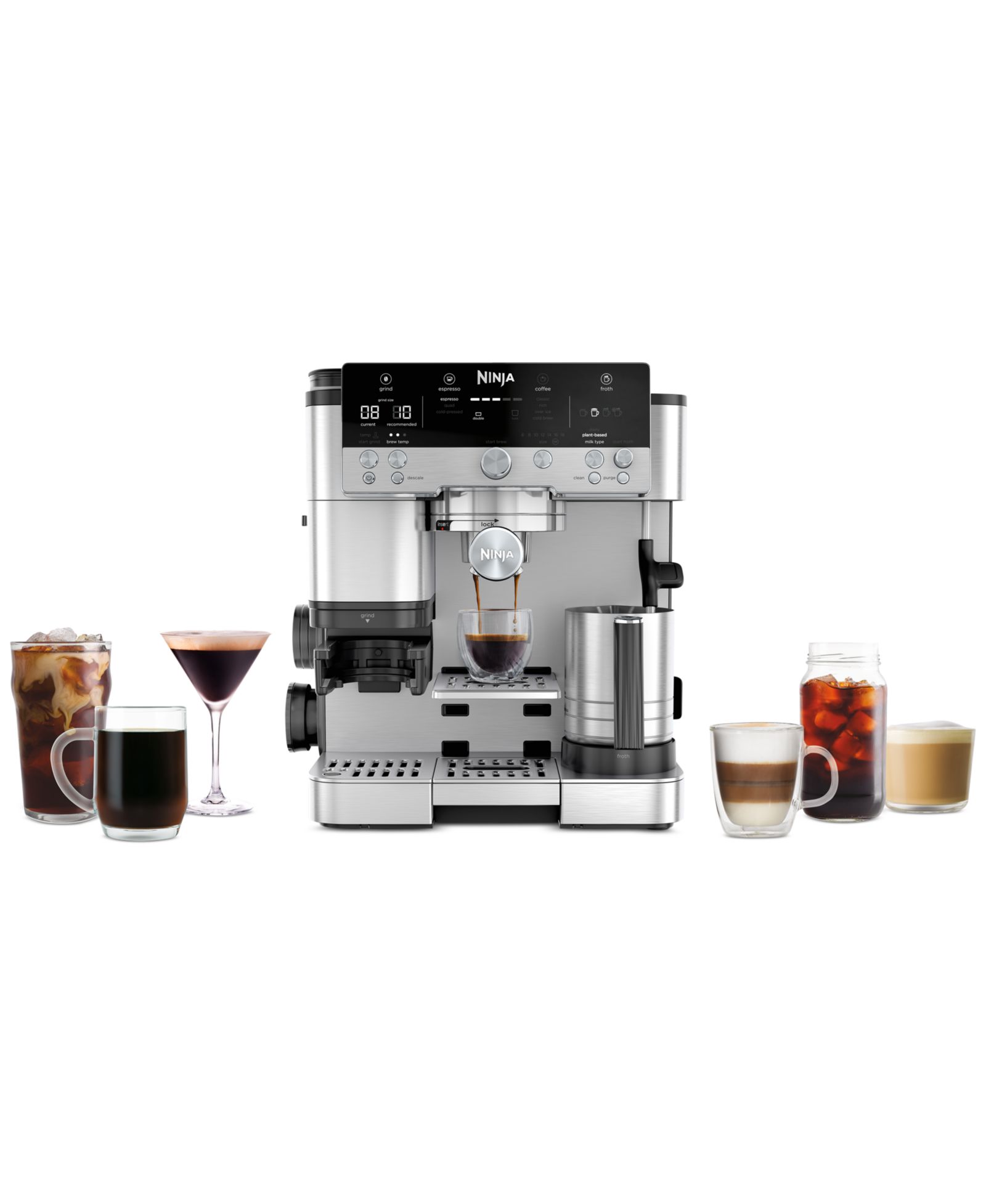 Ninja Luxe™ Café Premier Series 3-in-1 Espresso, Coffee and Cold Brew машина, ES601