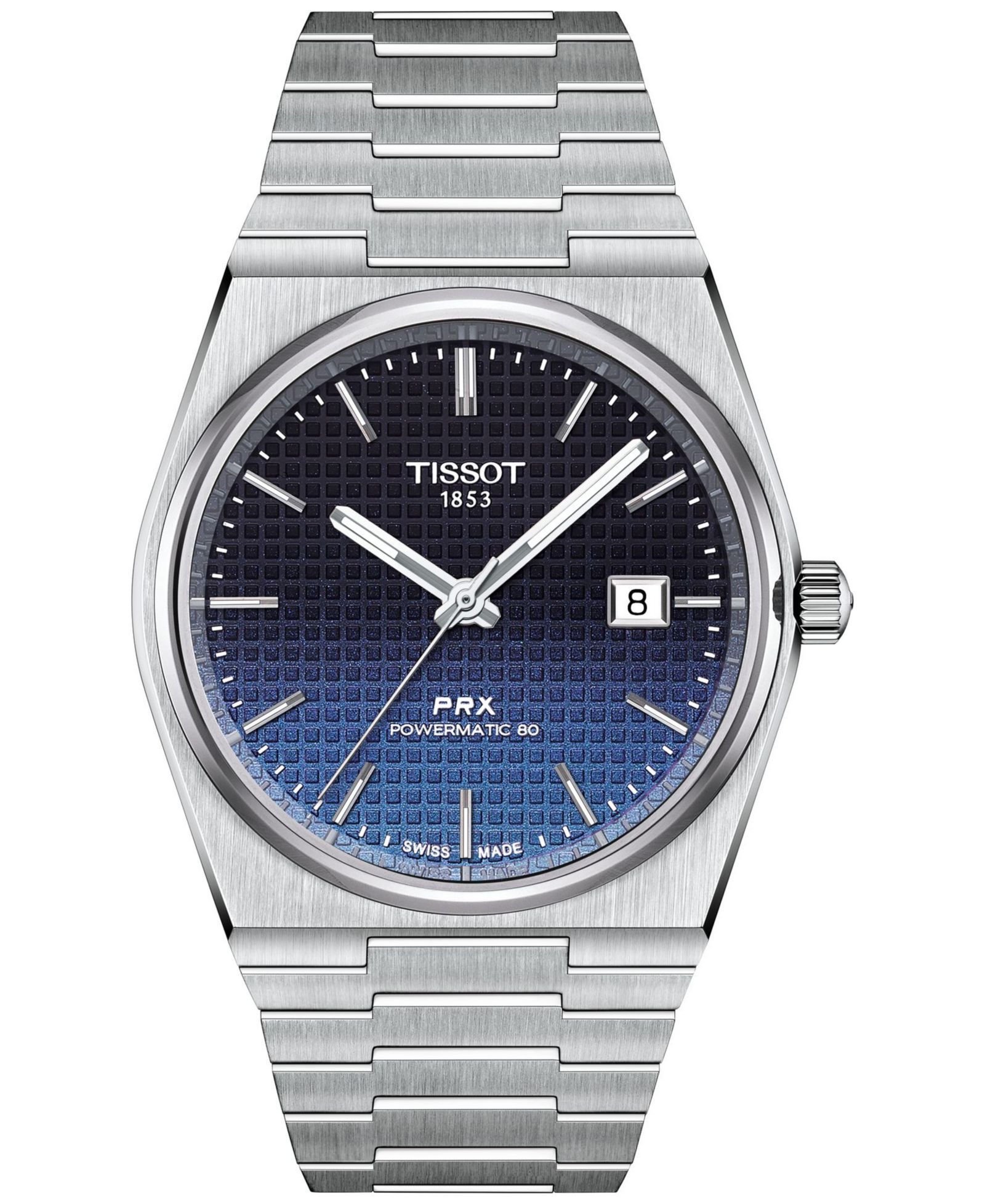 Мужские часы Tissot PRX Powermatic 80 Stainless Steel, 40mm