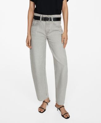 Mango Женские джинсы с высокой талией Slouchy