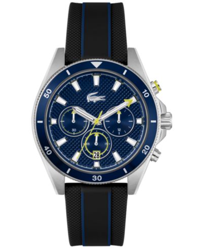 Lacoste Мужские часы Mainsail Blue Silicone, 43mm