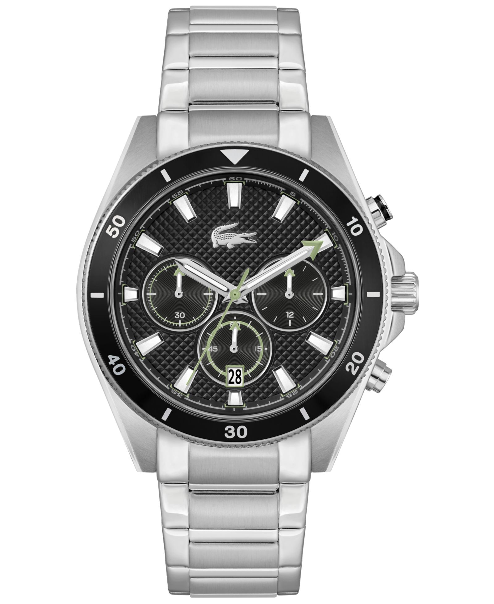 Часы Lacoste Men's Mainsail Silver Stainless Steel Bracelet 43mm