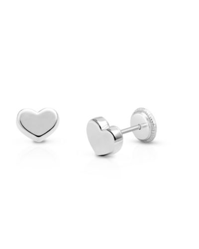 Серьги-гвоздики Tiny Blessings 14K Gold Modern Heart