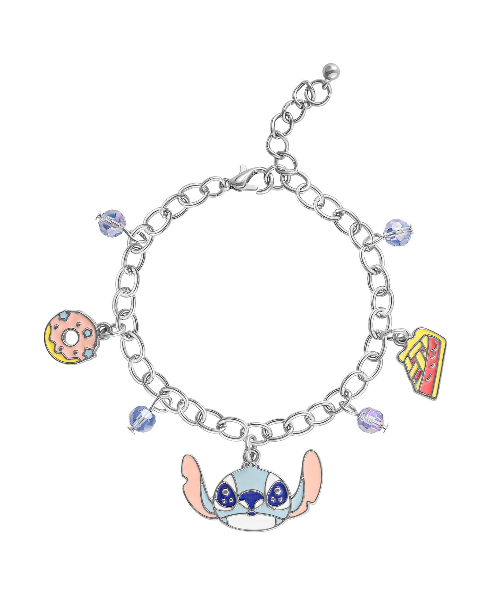 Браслет с кристаллами Disney Lilo and Stitch Fashion Donut and Pie