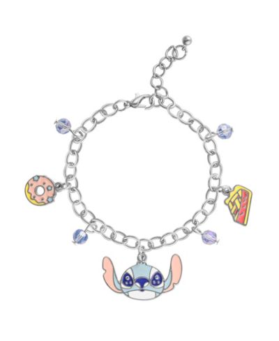Браслет с кристаллами Disney Lilo and Stitch Fashion Donut and Pie