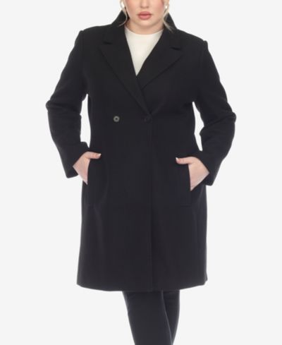 Пальто White Mark Plus Size Classic Walker