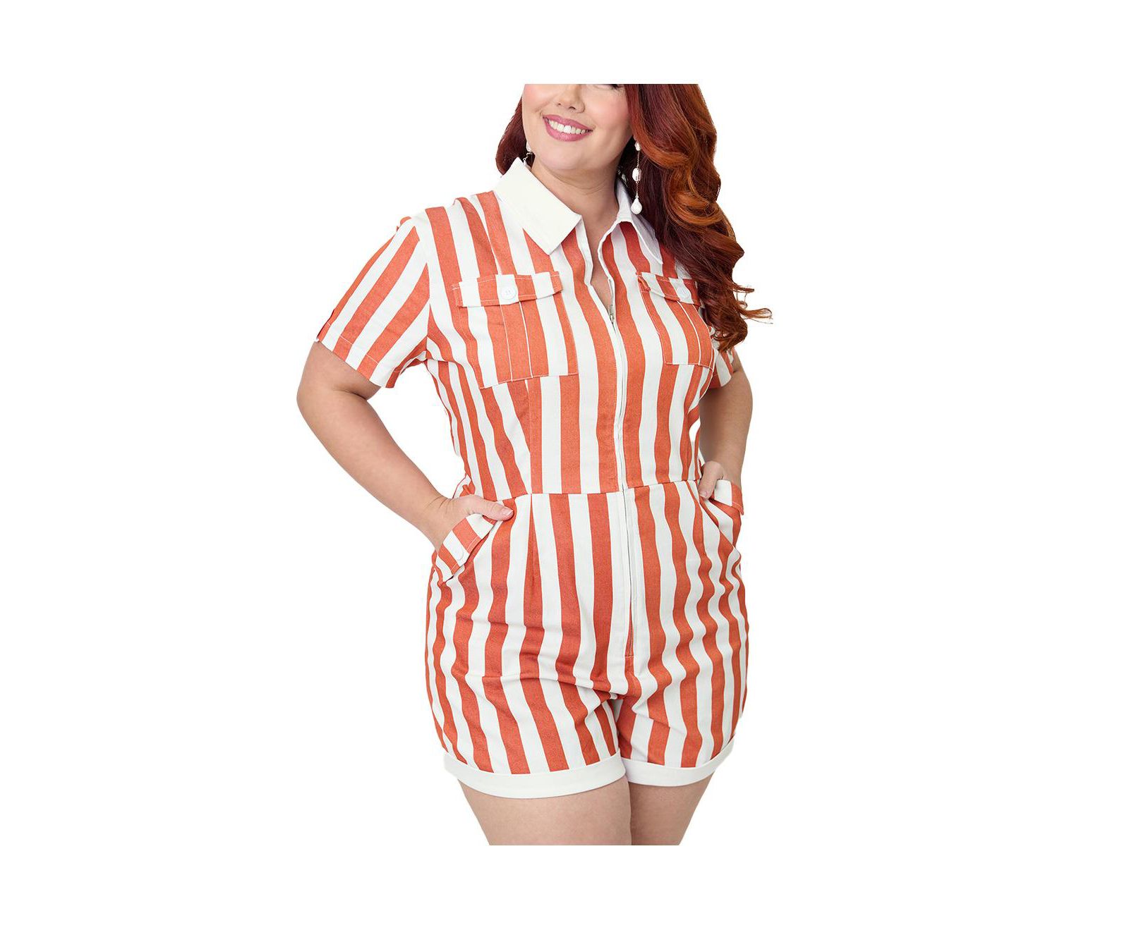 Ромпер Unique Vintage Women's Plus Size 1960s Mia