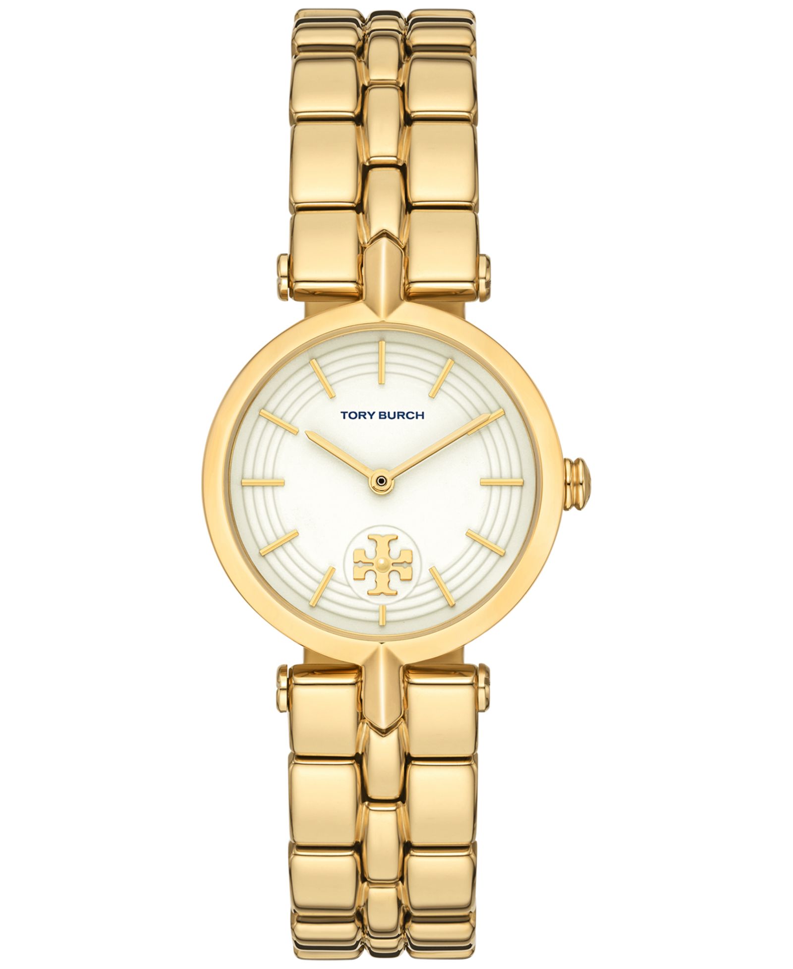 Часы Tory Burch Women's The Kira Gold-Tone Stainless Steel Bracelet 30mm