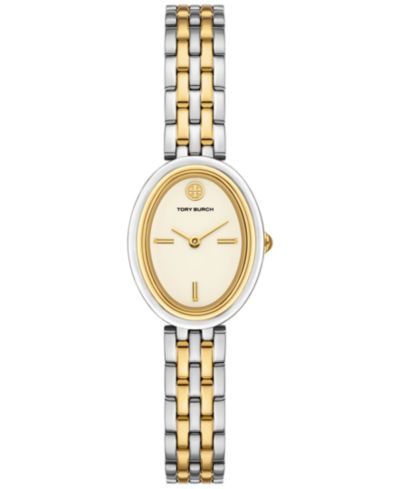 Женские часы Tory Burch The Oval Two-Tone из нержавеющей стали, 22mm
