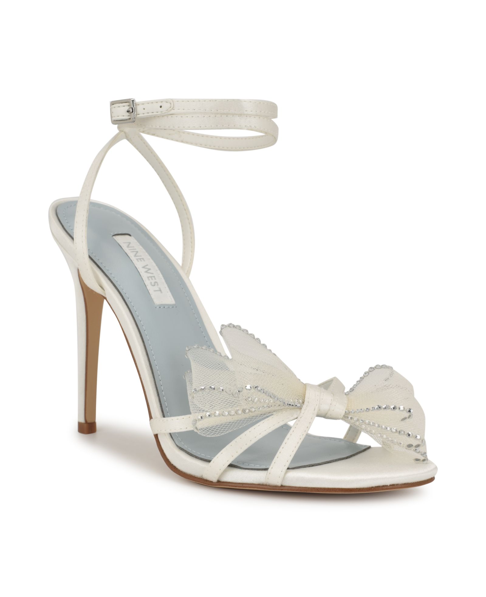 Nine West Женские свадебные босоножки Minky Bridal Stiletto Heel